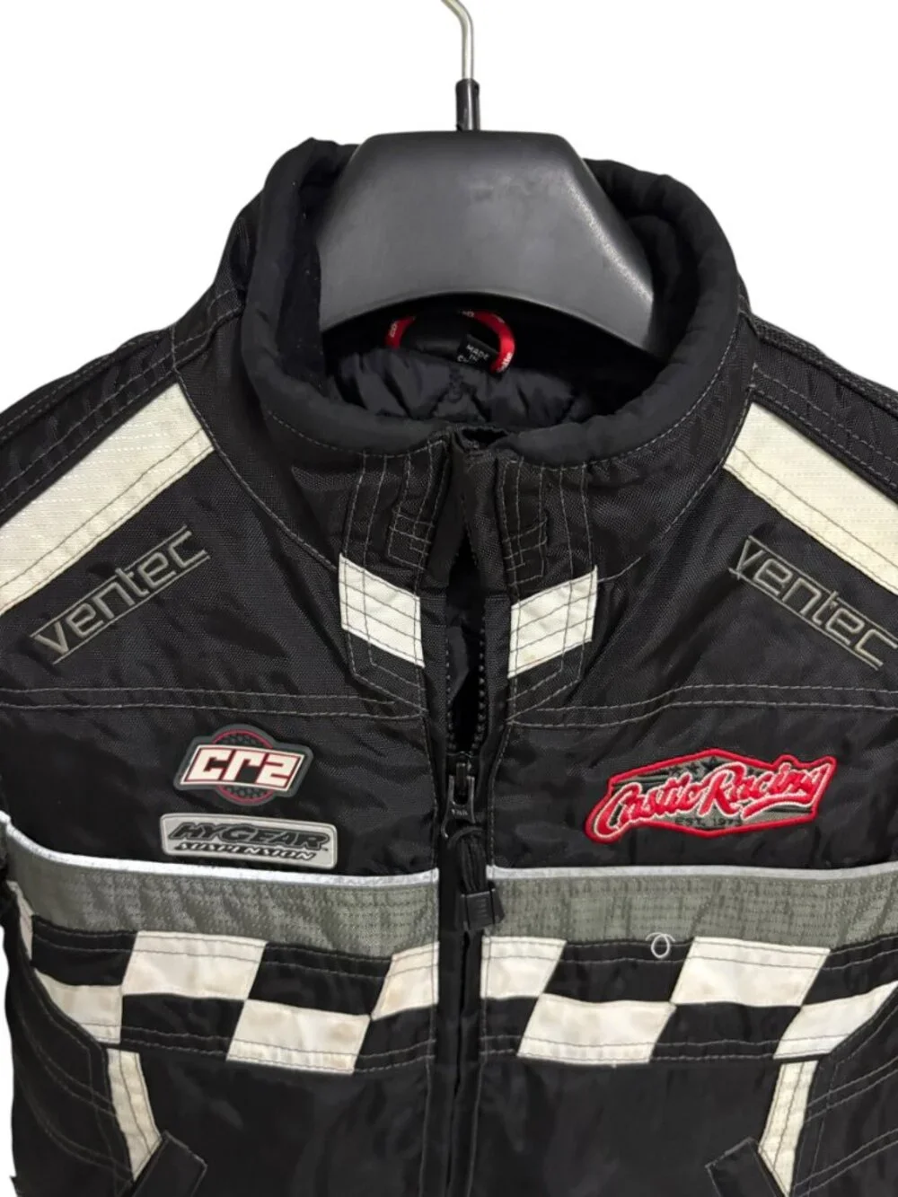 Castle X CR2 Jacket Youth Small Black Racing Snowmobile Winter Coat
